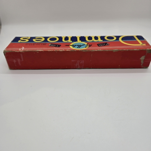 Vintage Set of Halsam Dominoes Set No. 623-H 28‎ Pieces - Picture 3 of 10